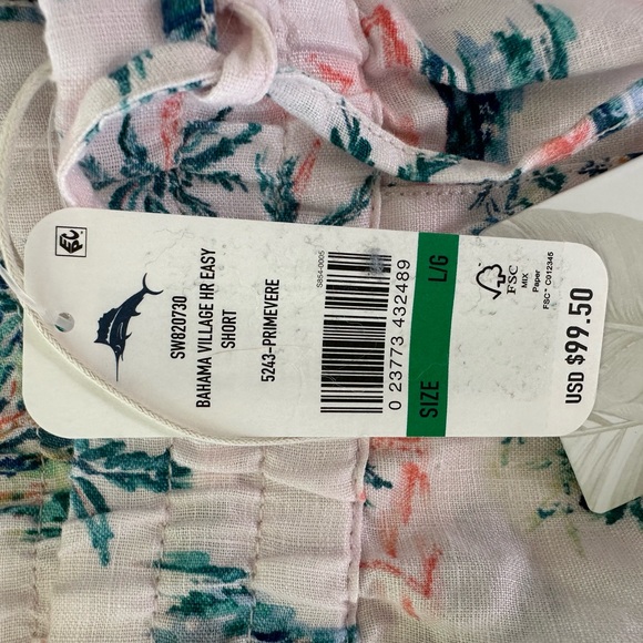 Tommy Bahama size L drawstring shorts. NWT - Picture 4 of 7